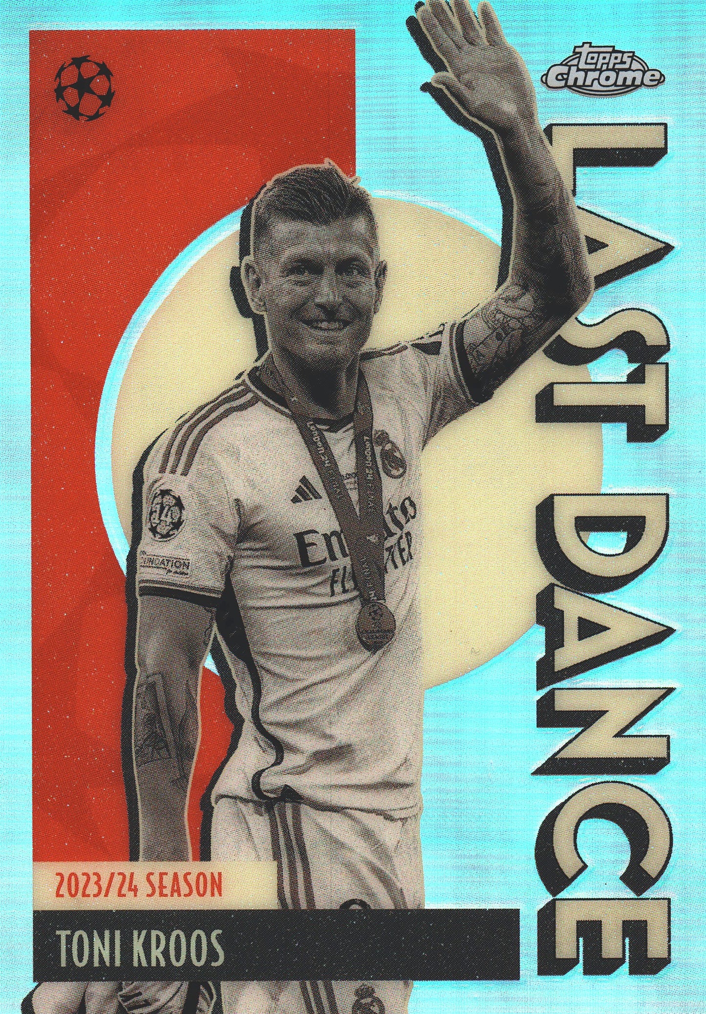 2025 Topps Chrome UCC Last Dance Toni Kroos #LD-1 Real Madrid