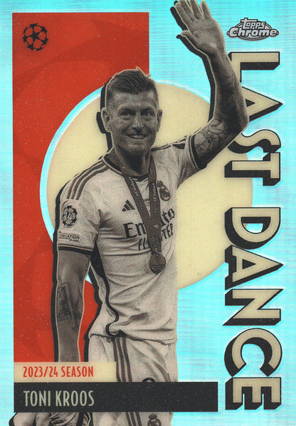 2025 Topps Chrome UCC Last Dance Toni Kroos #LD-1 Real Madrid