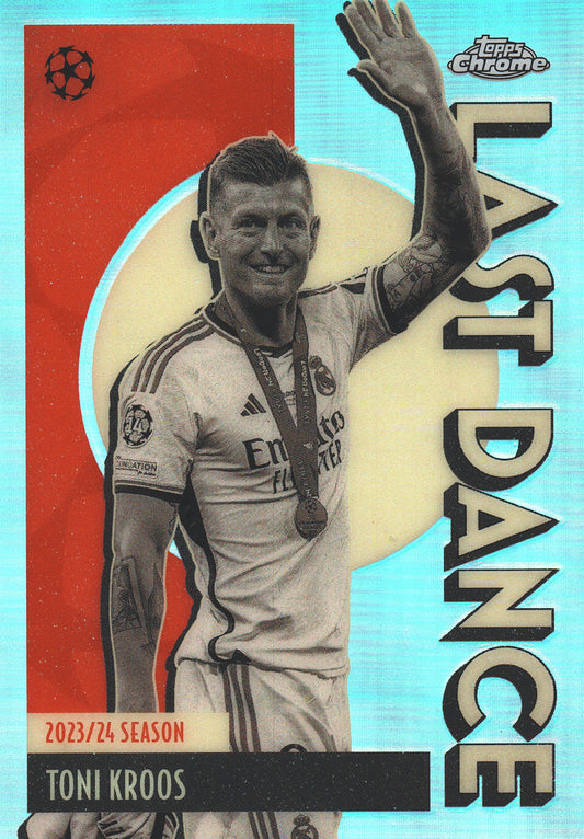 2025 Topps Chrome UCC Last Dance Toni Kroos #LD-1 Real Madrid