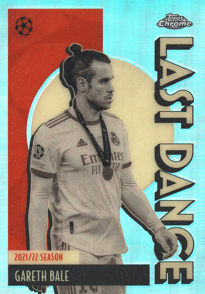 2025 Topps Chrome UCC Last Dance Gareth Bale #LD-3 Real Madrid