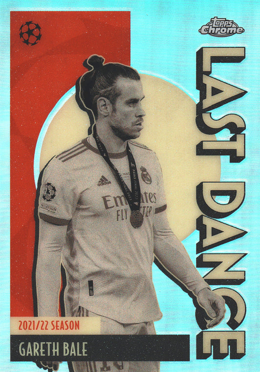 2025 Topps Chrome UCC Last Dance Gareth Bale #LD-3 Real Madrid