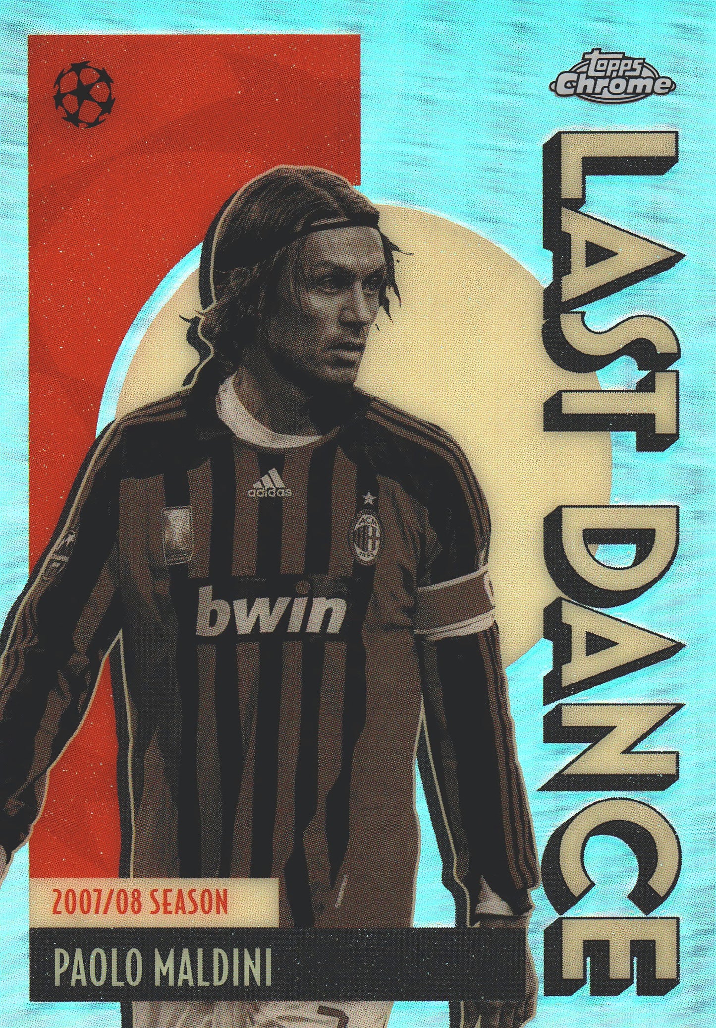 2025 Topps Chrome UCC Last Dance Paolo Maldini #LD-11 AC Milan