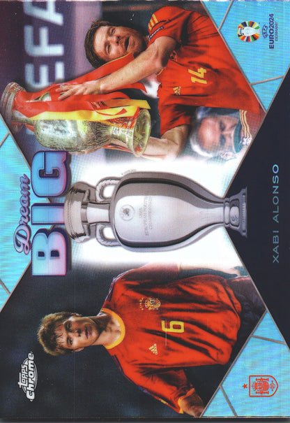 2024 Topps Chrome EURO Dream Big Xabi Alonso #DB-12 Spain