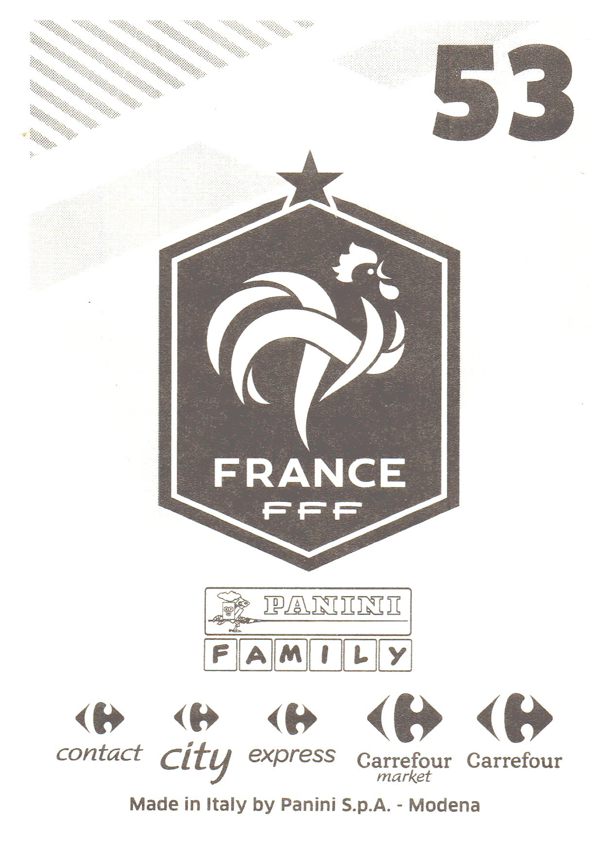 2018 Panini World Cup Stickers Gold Kylian Mbappé RC #53 France