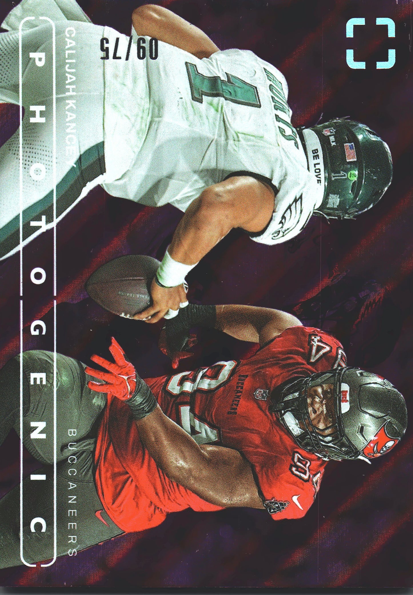 2024 Panini Photogenic Calijah Kancey Pink /75 #48 Tampa Bay Buccaneers