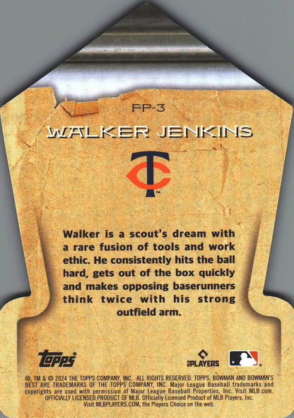 2024 Bowman's Best Fabled Phenoms Walker Jenkins