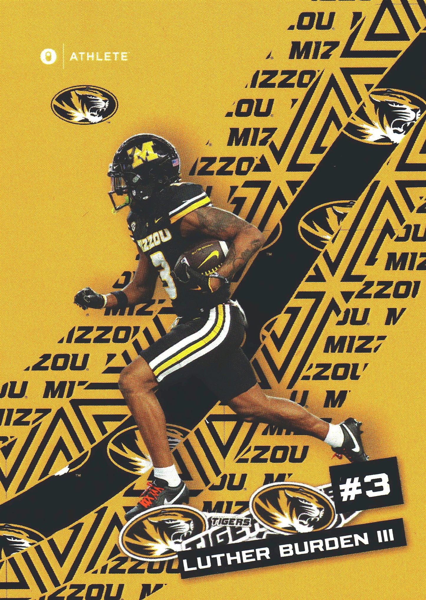 2024 Onit Luther Burden III #3 Missouri Tigers
