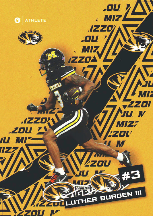 2024 Onit Luther Burden III #3 Missouri Tigers