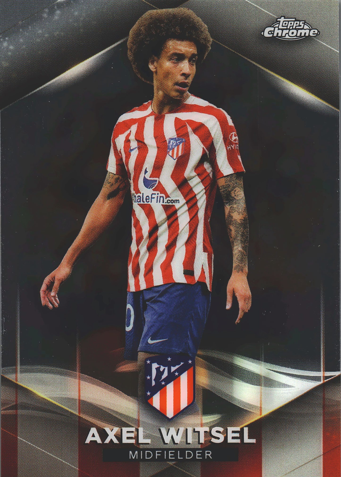 2022 Topps Chrome Set Axel Witsel /75 #5 Atlético de Madrid