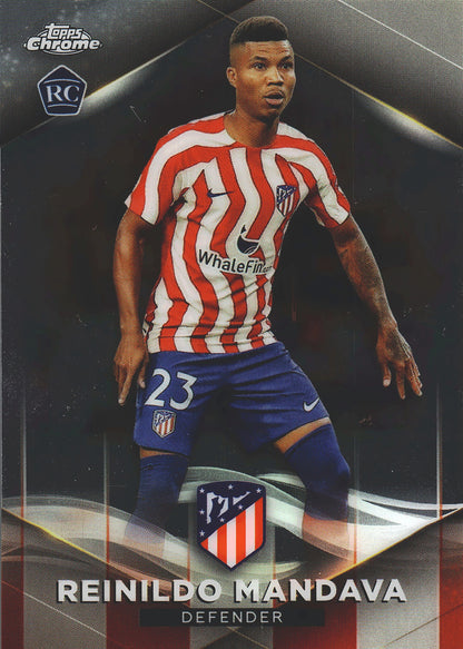 2022 Topps Chrome Set Reinildo Mandava /75 #6 Atlético de Madrid