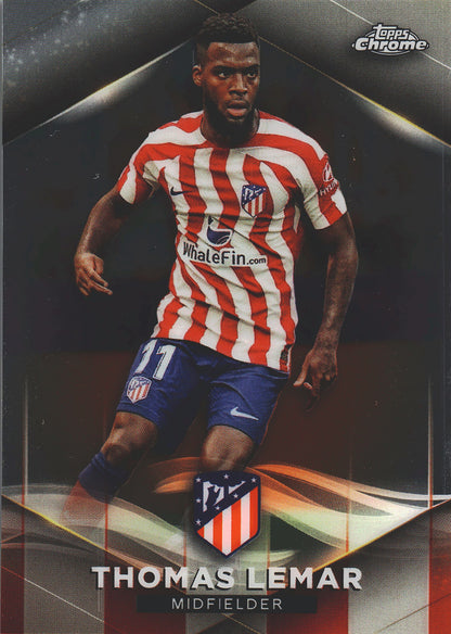 2022 Topps Chrome Set Thomas Lemar /75 #14 Atlético de Madrid