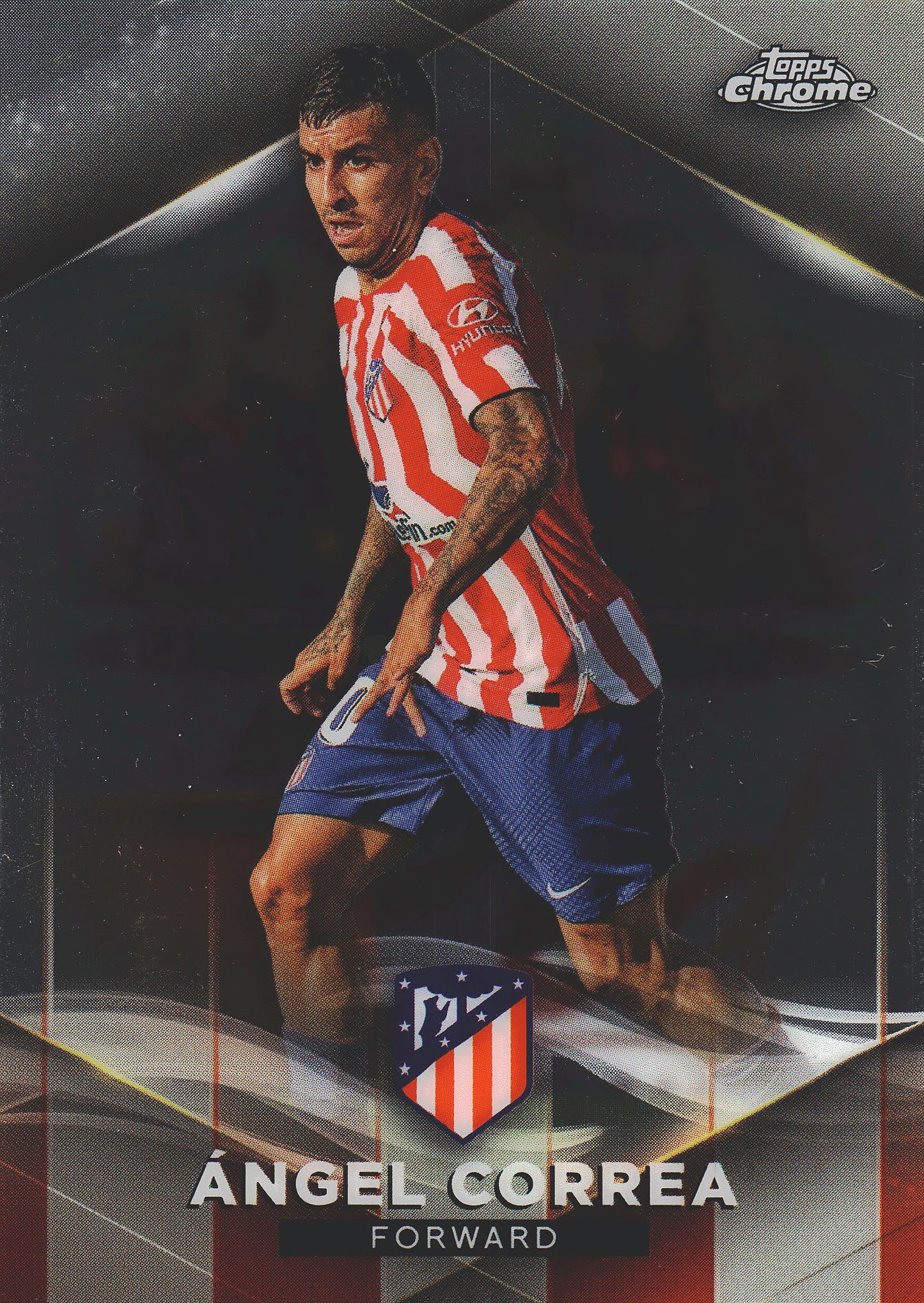 2022 Topps Chrome Set Ángel Correa /75 #17 Atlético de Madrid