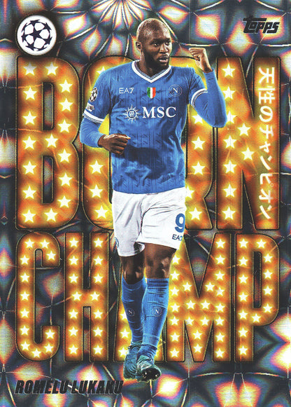 2025 Topps Flagship UCC Japan Sunflowers BCJ Romelu Lukaku #BCJ-8 SSC Napoli