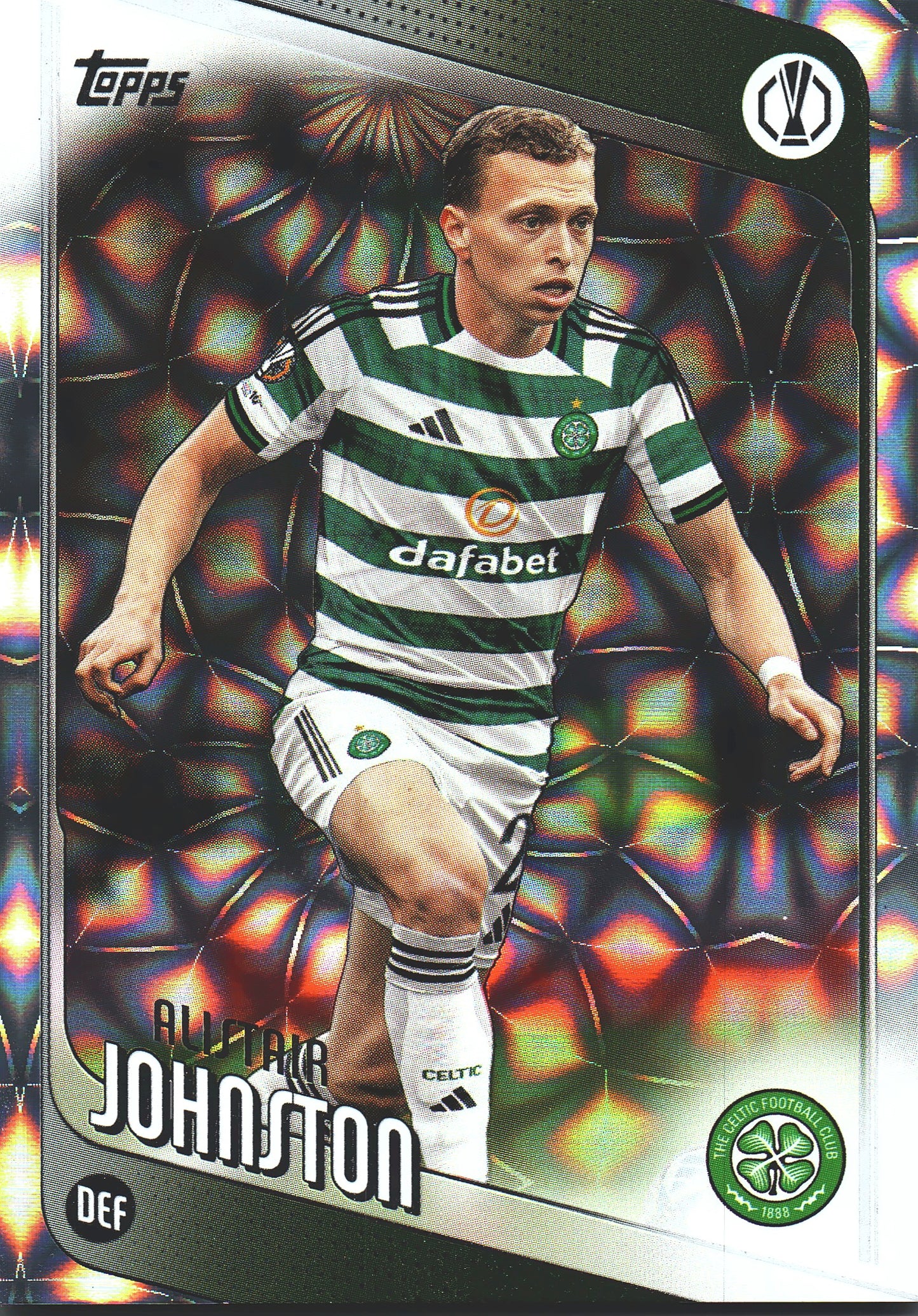 2025 Topps Flagship UCC Japan Sunflowers Alistair Johnston #148 Celtic FC