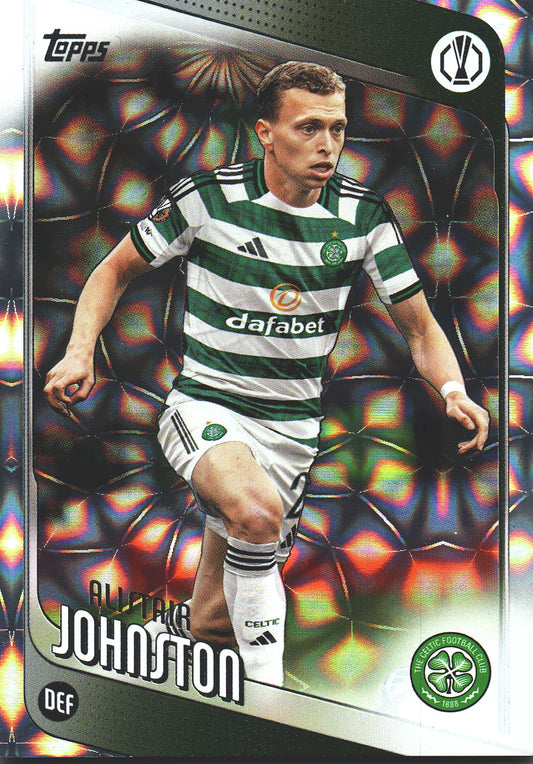 2025 Topps Flagship UCC Japan Sunflowers Alistair Johnston #148 Celtic FC