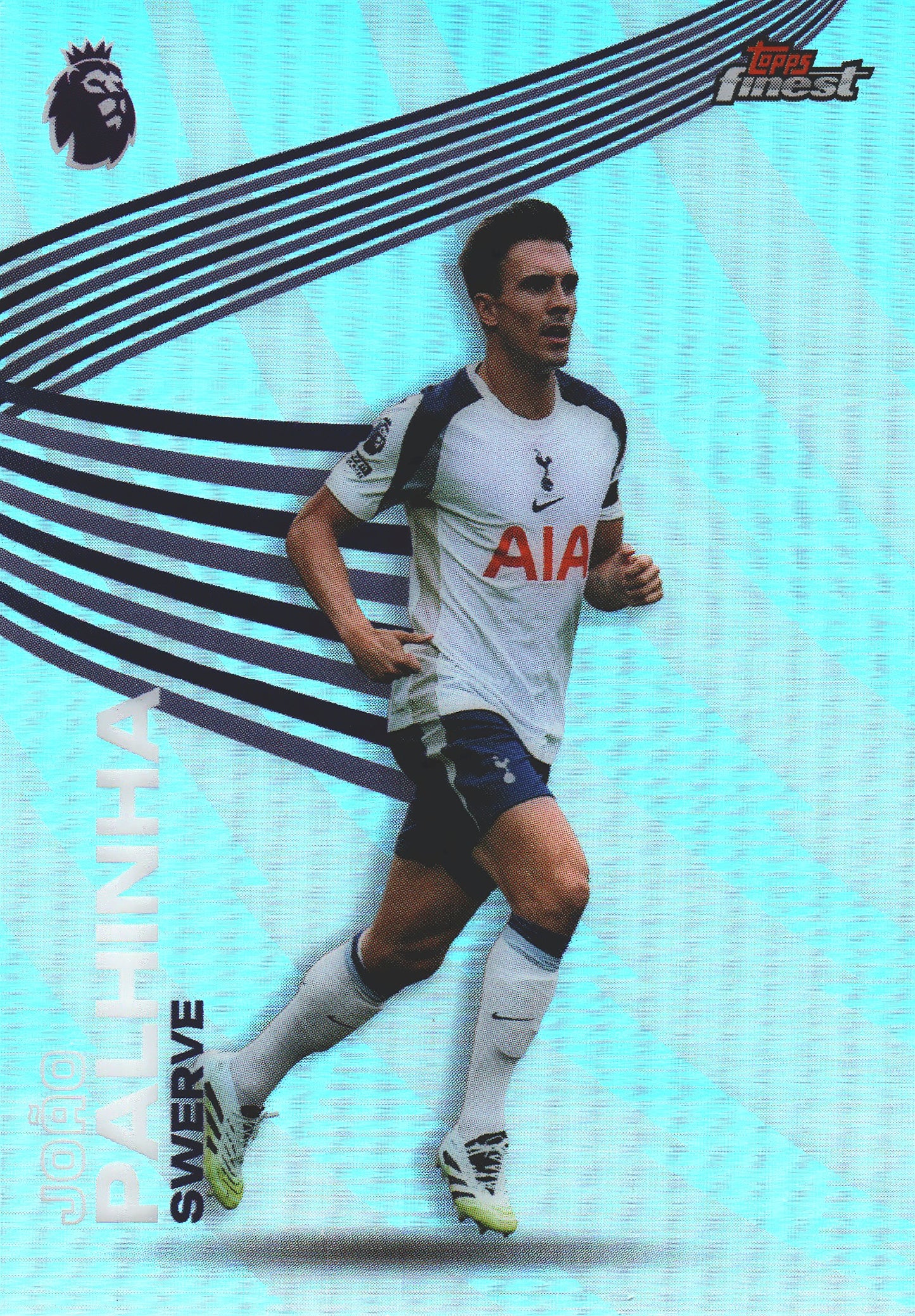 2025 Topps Finest Premier League Swerve João Palhinha #SV-35 Tottenham Hotspur