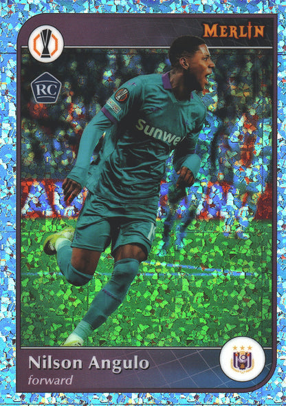 2024 Topps Chrome Merlin Sparkle Nilson Angulo RC #124 RSC Anderlecht