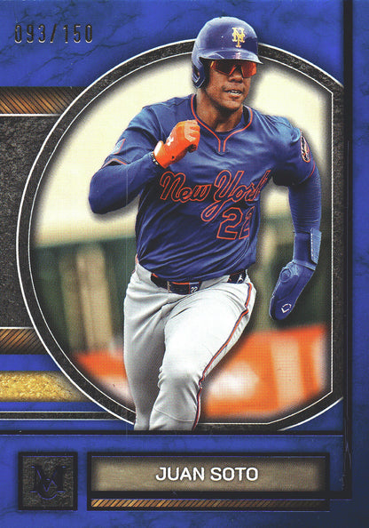 2025 Topps Museum Collection Juan Soto /150 #24 New York Mets