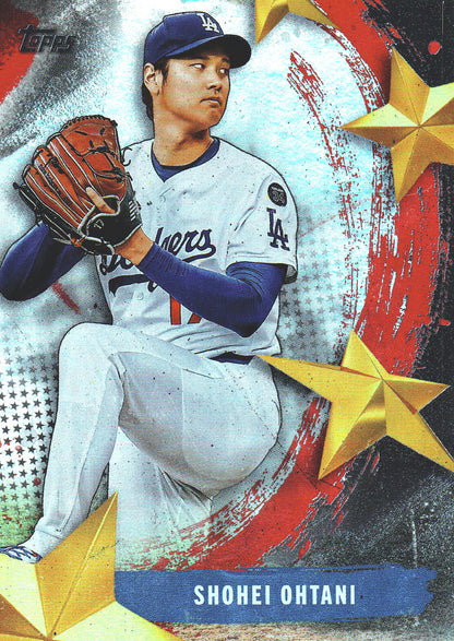 2025 Topps Series Update Stars of MLB Shohei Ohtani #SMLB-77 Los Angeles Dodgers