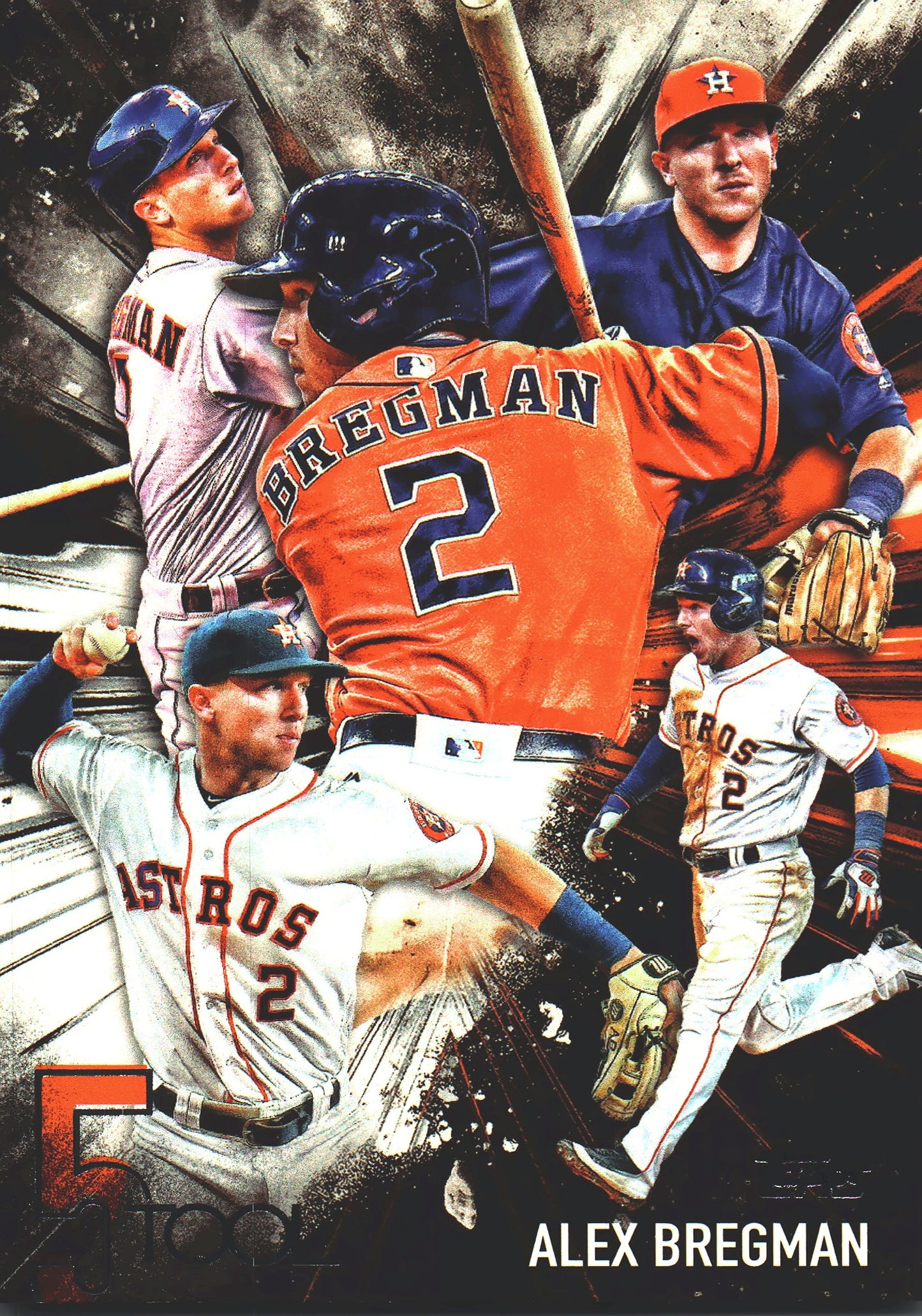 2017 Topps Series 5 Tool Alex Bregman #5T-47 Houston Astros