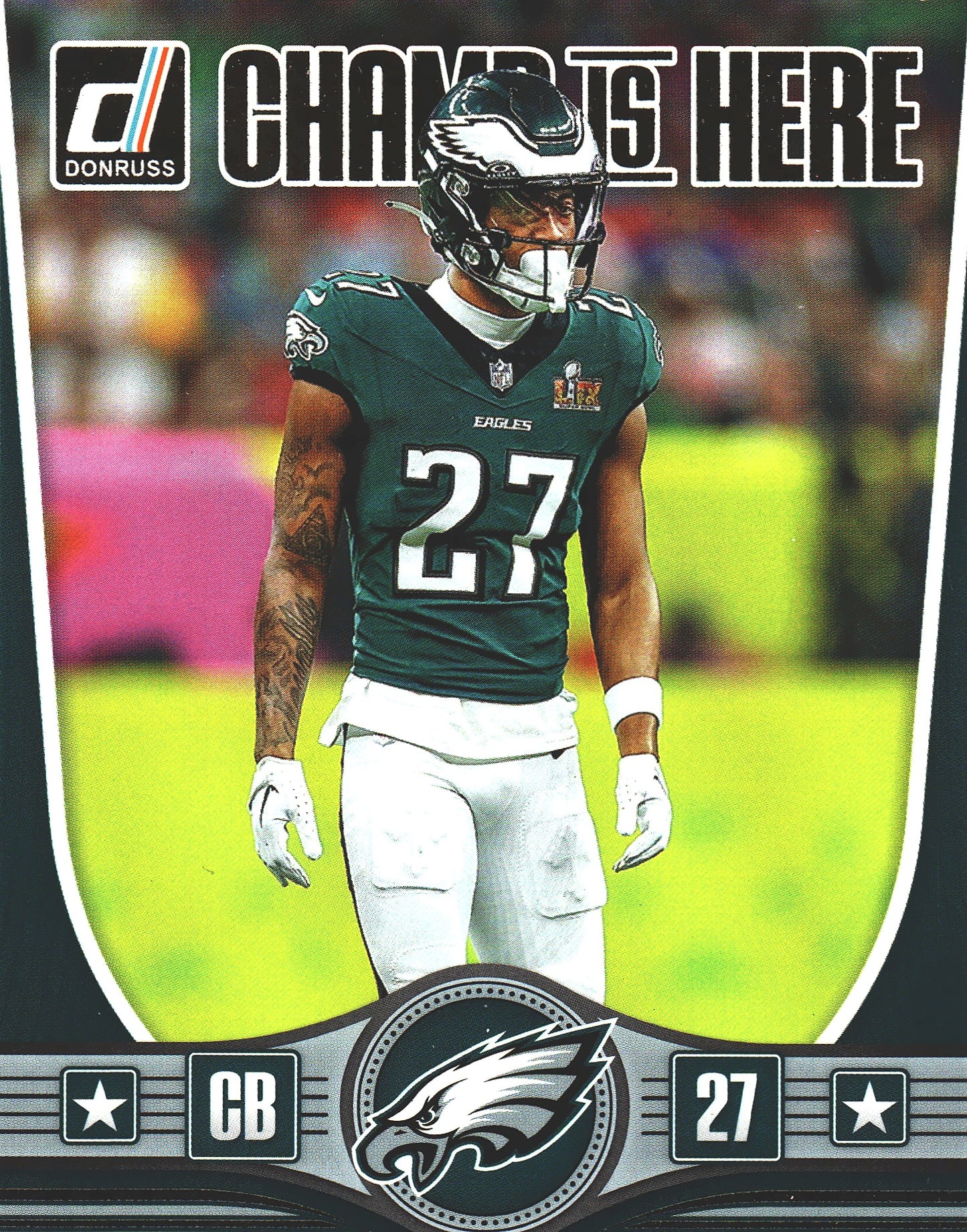 2025 Panini Donruss Champ Is Here Quinyon Mitchell #CIH-QML Philadelphia Eagles