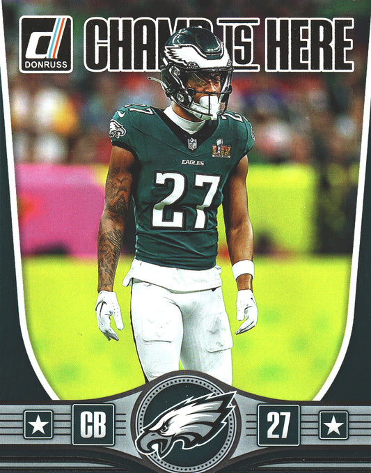 2025 Panini Donruss Champ Is Here Quinyon Mitchell #CIH-QML Philadelphia Eagles