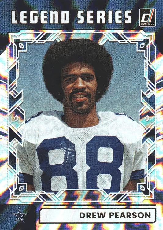 2025 Panini Donruss Legend Series Drew Pearson #TLS-DPE Dallas Cowboys