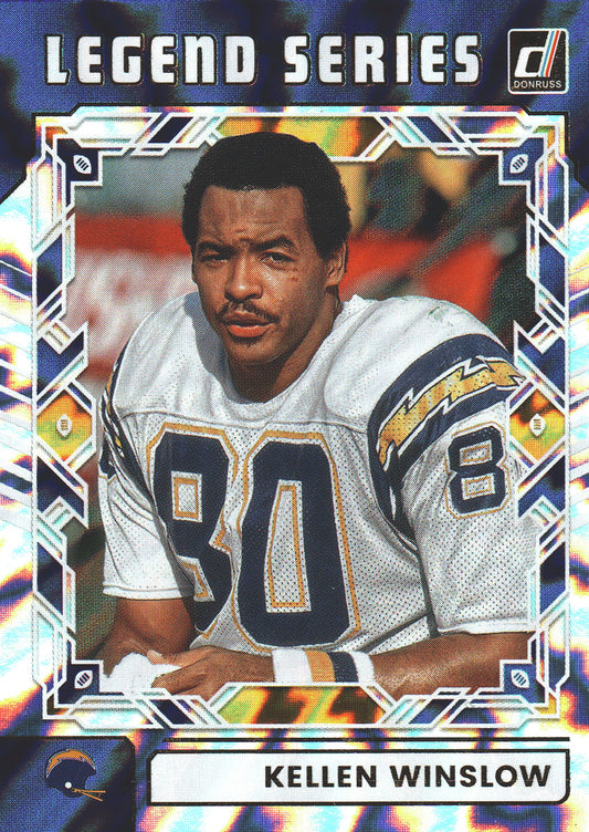 2025 Panini Donruss Legend Series Kellen Winslow #TLS-KWI San Diego Chargers