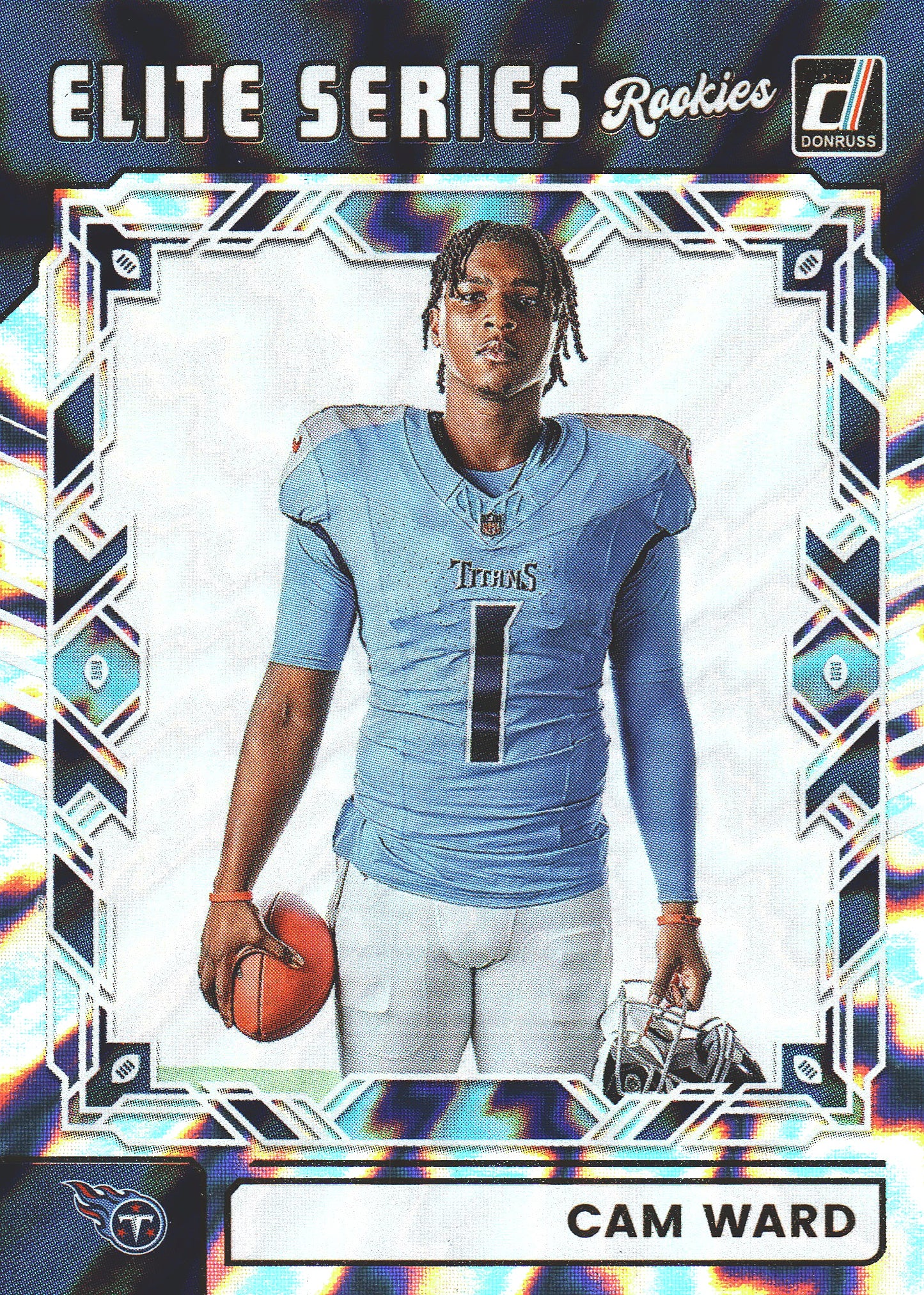 2025 Panini Donruss Elite Series Rookies Cam Ward #ESR-CWD Tennessee Titans