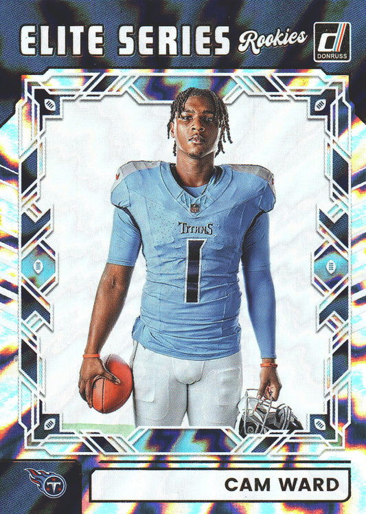 2025 Panini Donruss Elite Series Rookies Cam Ward #ESR-CWD Tennessee Titans