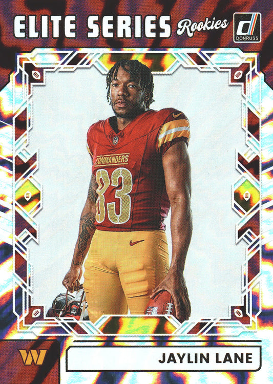 2025 Panini Donruss Elite Series Rookies Jaylin Lane #ESR-JLE Washington Commanders
