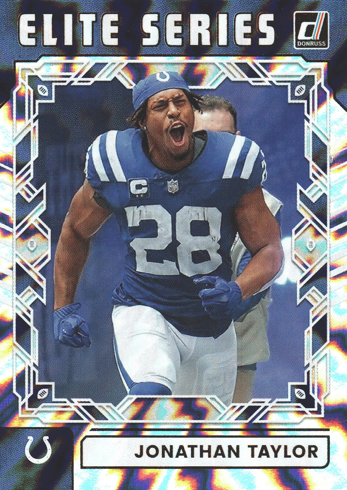 2025 Panini Donruss Elite The Elite Series Jonathan Taylor #TES-JTA Indianapolis Colts