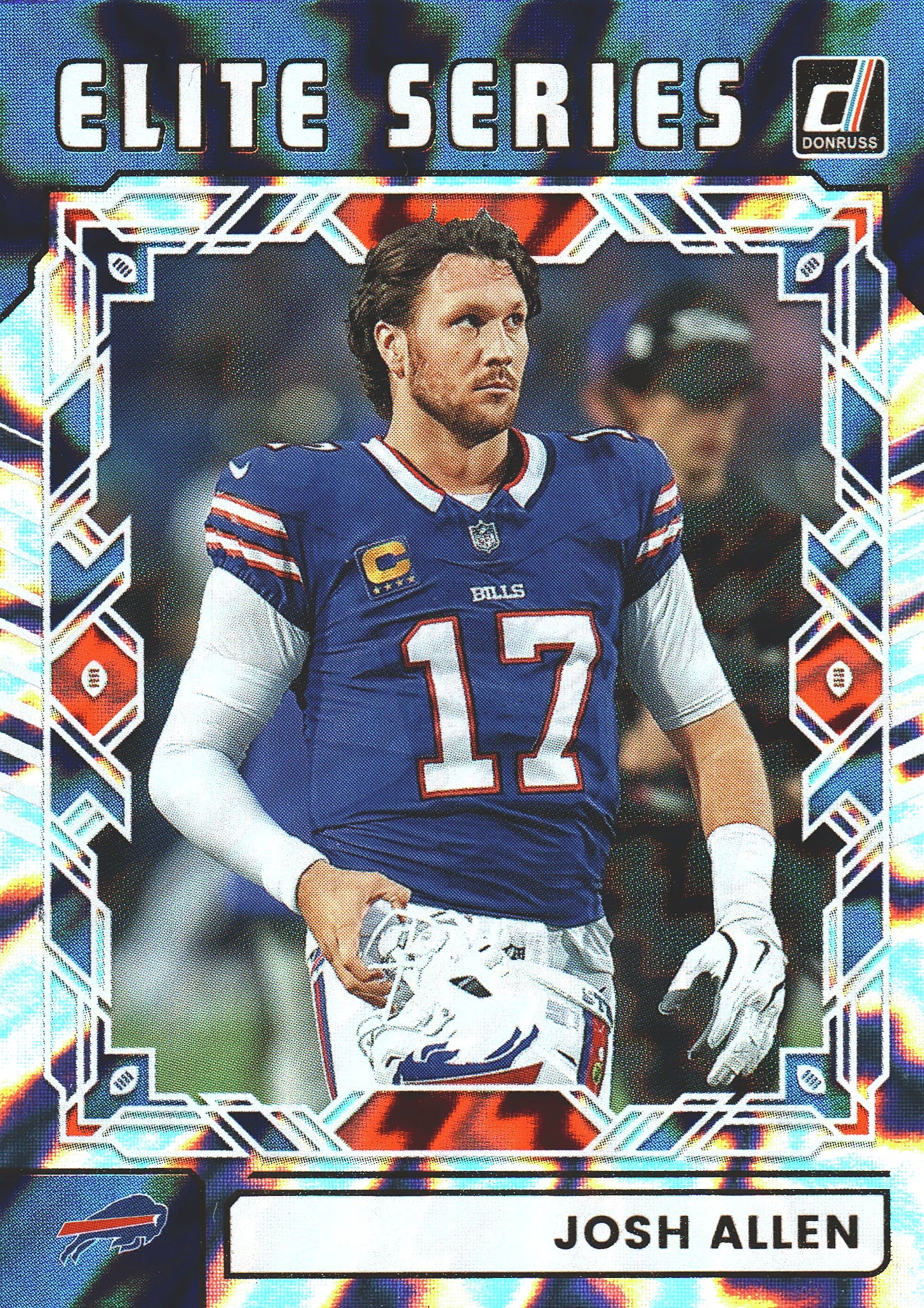 2025 Panini Donruss Elite The Elite Series Josh Allen #TES-JAL Buffalo Bills