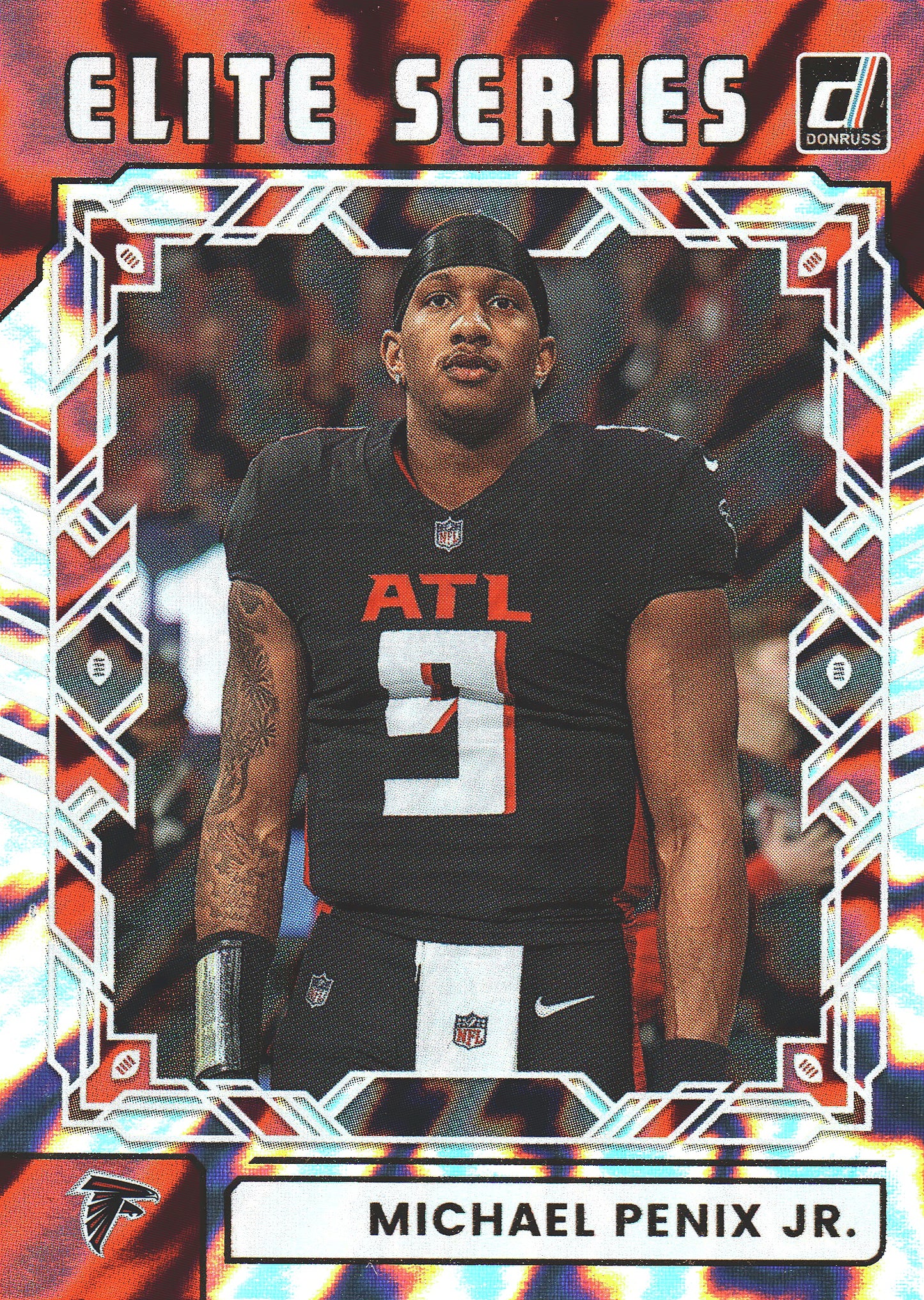 2025 Panini Donruss Elite The Elite Series Michael Penix Jr. #TES-MPE Atlanta Falcons