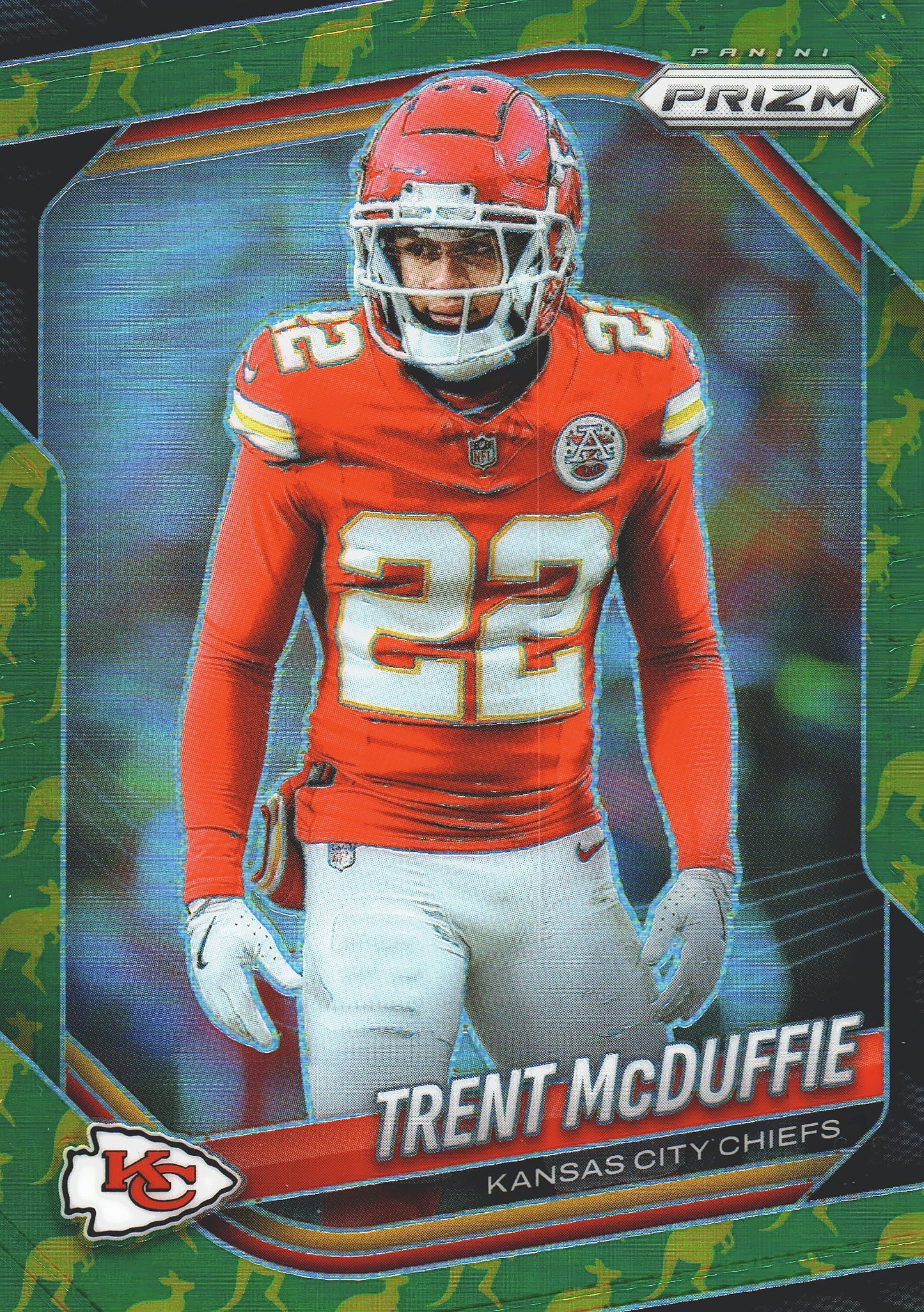 2025 Panini Prizm Trent McDuffie /61 #177 Kansas City Chiefs