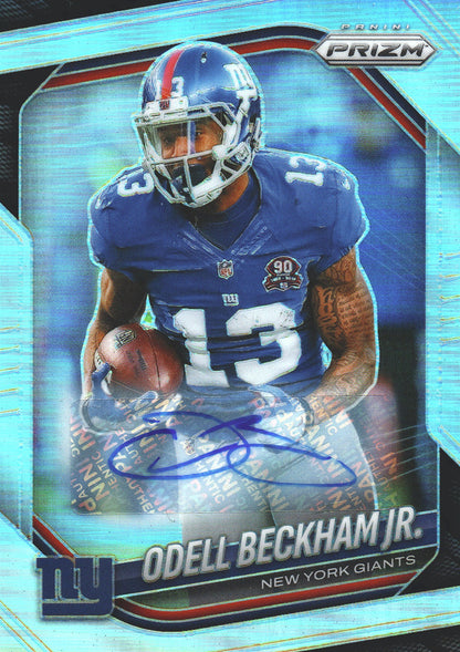 2025 Panini Prizm Autograph Odell Beckham Jr. #285 New York Giants