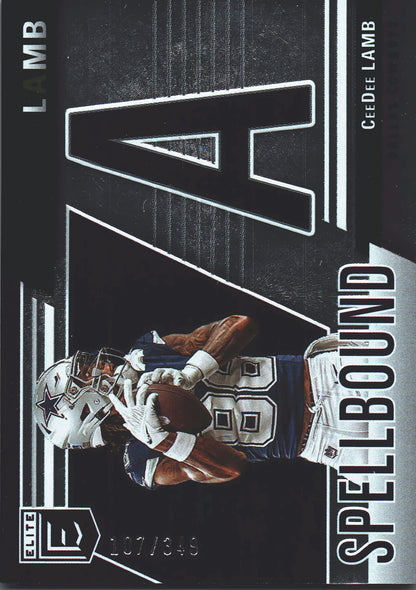 2024 Panini Donruss Elite Spellbound CeeDee Lamb /349 #32 Dallas Cowboys