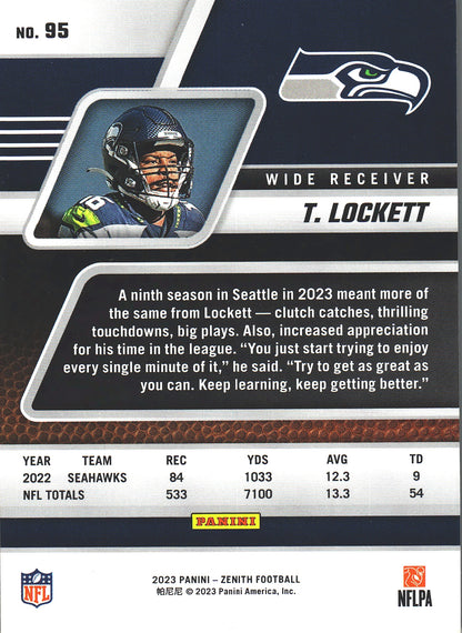 2023 Panini Zenith Tyler Lockett #95 Seattle Seahawks