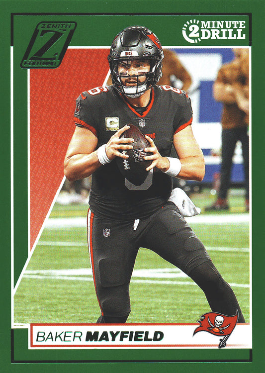 2024 Panini Zenith Green Baker Mayfield #94 Tampa Bay Buccaneers