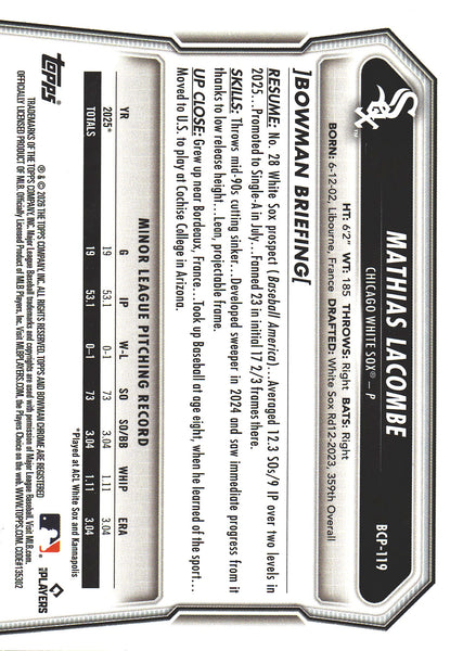 Carte arrière