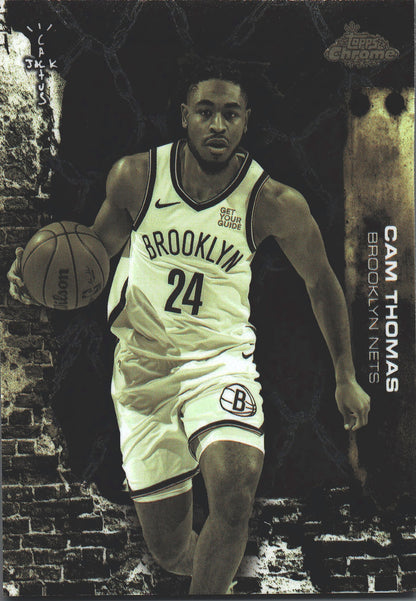 2025 Topps Chrome Cactus Jack Cam Thomas #3 Brooklyn Nets