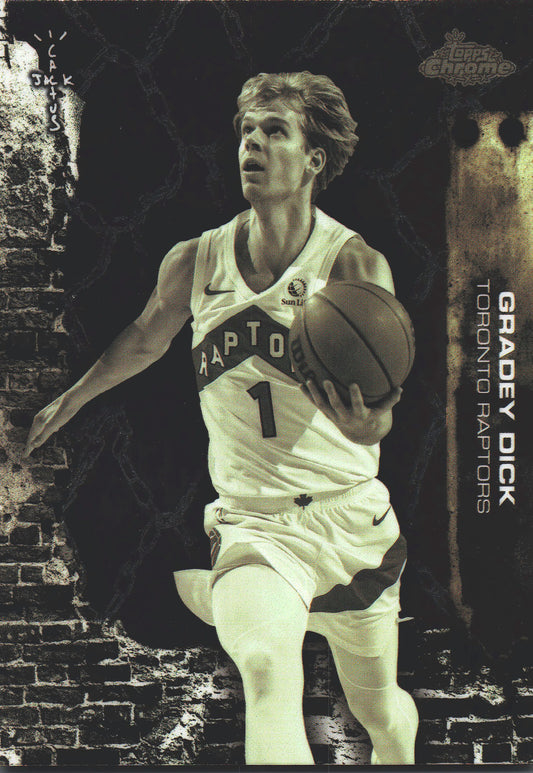 2025 Topps Chrome Cactus Jack Gradey Dick #9 Toronto Raptors