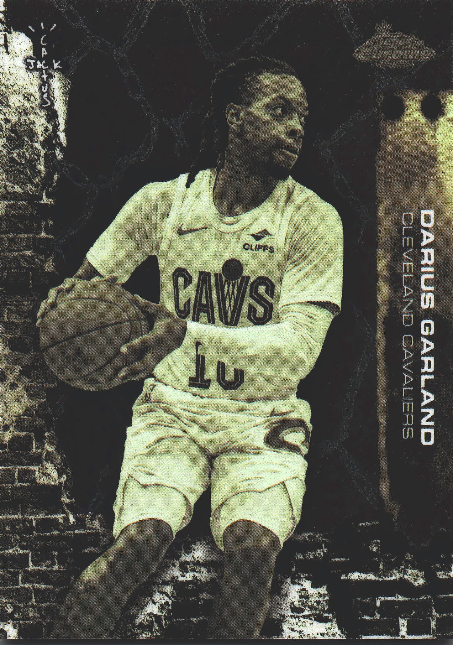 2025 Topps Chrome Cactus Jack Darius Garland #26 Cleveland Cavaliers