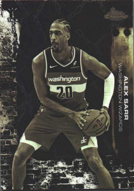2025 Topps Chrome Cactus Jack Alex Sarr #29 Washington Wizards