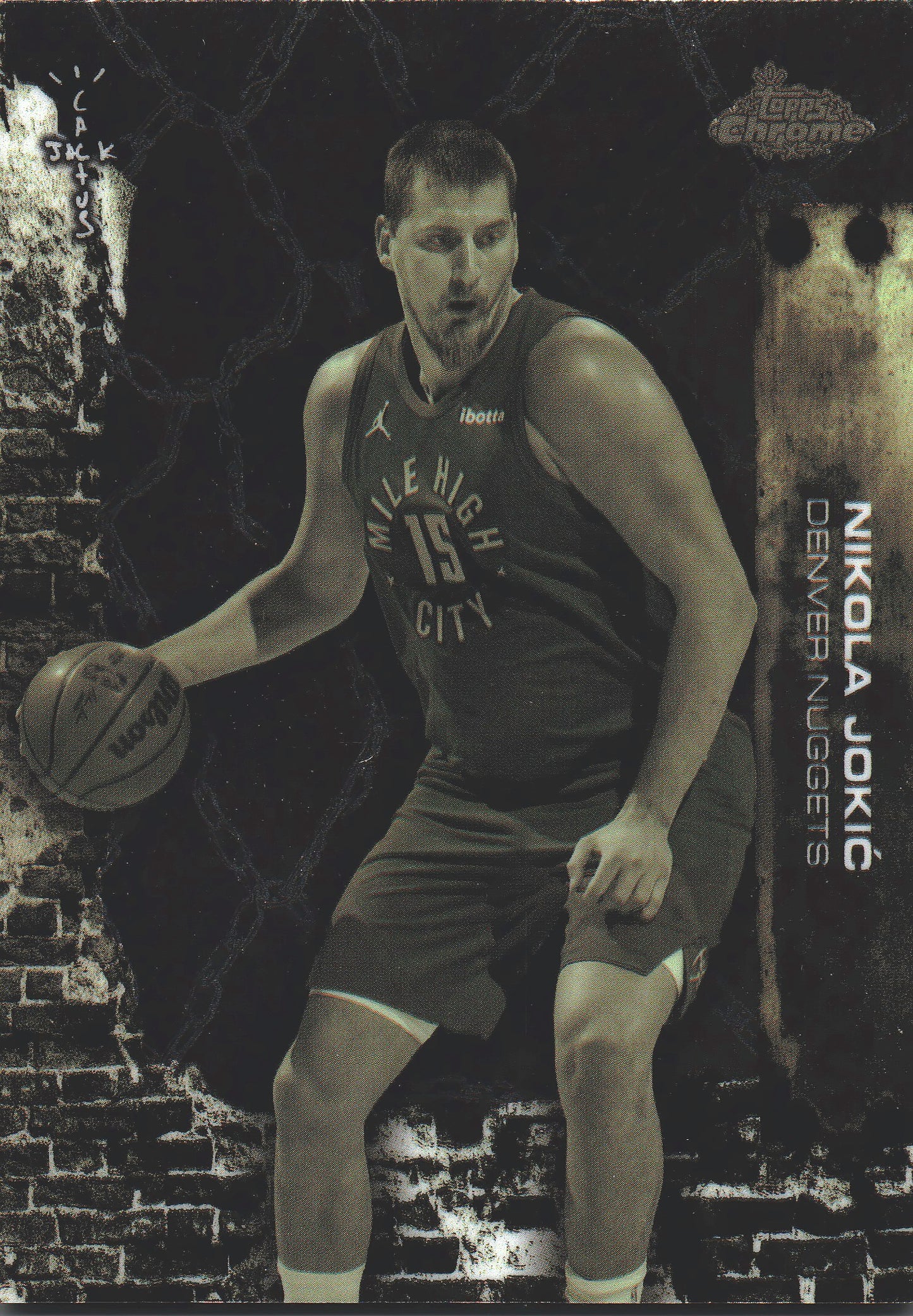 2025 Topps Chrome Cactus Jack Nikola Jokić #31 Denver Nuggets