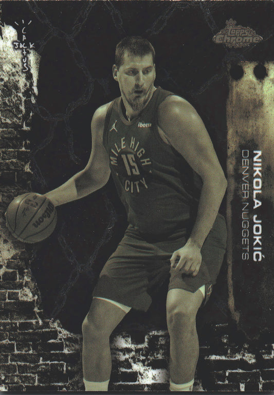 2025 Topps Chrome Cactus Jack Nikola Jokić #31 Denver Nuggets