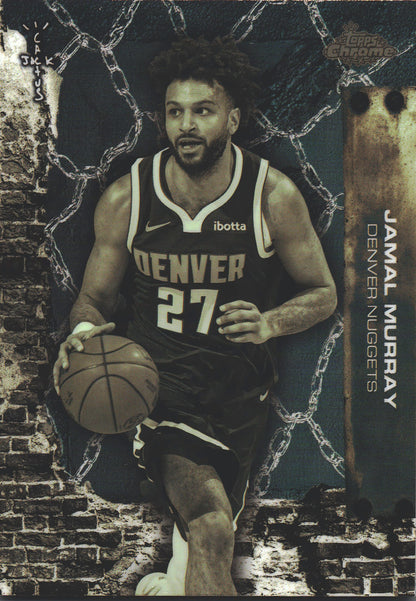 2025 Topps Chrome Cactus Jack Jamal Murray #32 Denver Nuggets