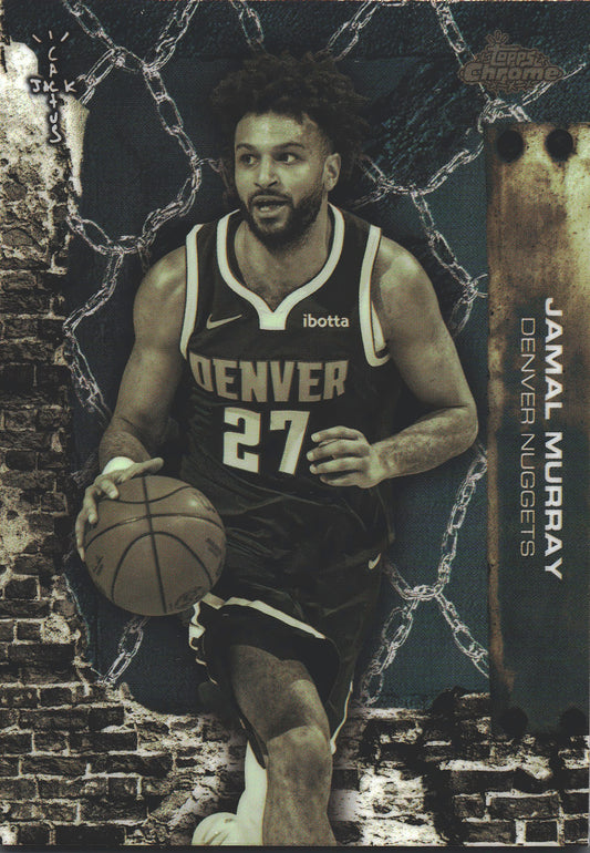 2025 Topps Chrome Cactus Jack Jamal Murray #32 Denver Nuggets