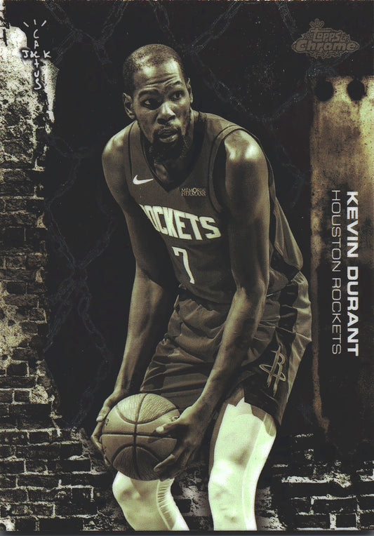 2025 Topps Chrome Cactus Jack Kevin Durant #49 Houston Rockets