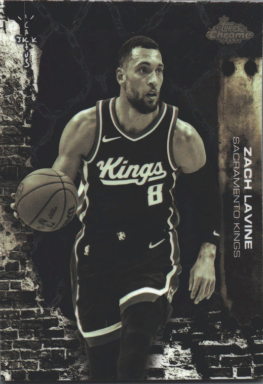 2025 Topps Chrome Cactus Jack Zach LaVine #51 Sacramento Kings